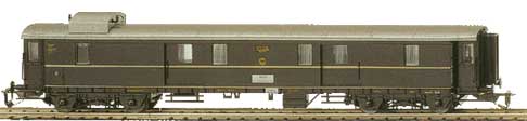 Baggage car of special train &quot;Karwendel Express&quot;<br /><a href='images/pictures/Tillig/13829.jpg' target='_blank'>Full size image</a>